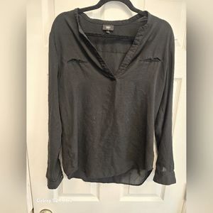 Womans black dressy shirt